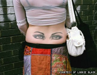 Tattoos, piercings and other body modifications have become an invaluable teaching tool, says Blair.  